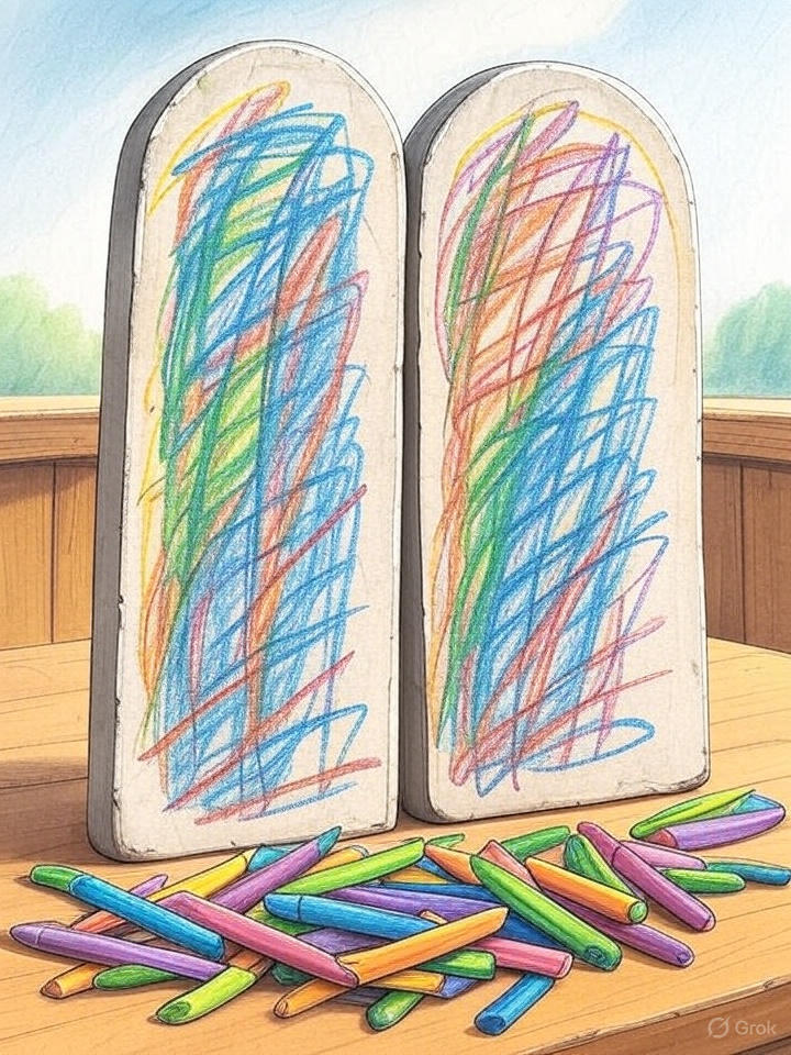 Ten Commandments for 1-year-olds
